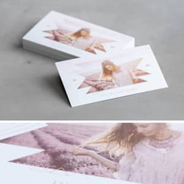 soft touch  business card mockup