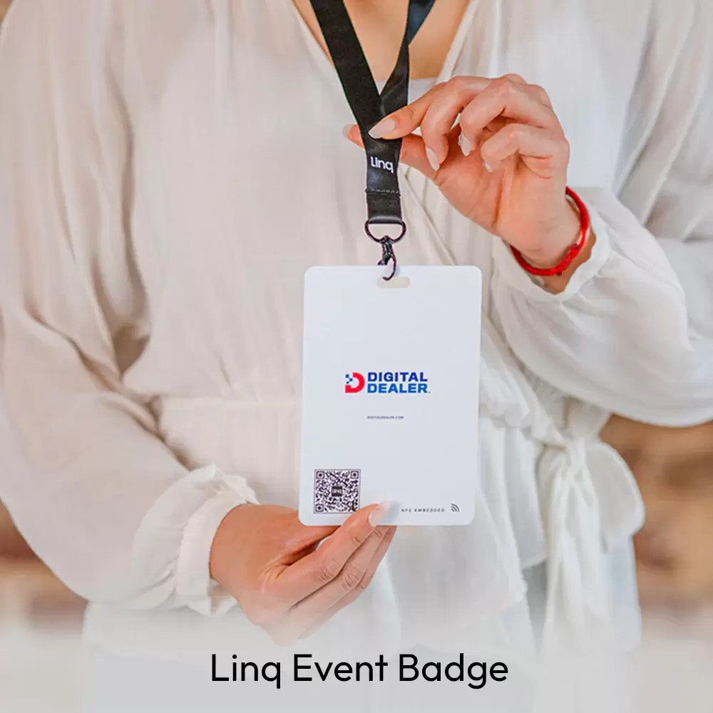 person holding a badge 